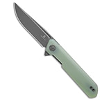 Image of Bestech Knives Dundee Liner Lock MagnaCut Knife Jade G-10 3.5 Gray PVD 2EBE4763