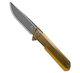 Image of Bestech Knives Dundee Liner Lock MagnaCut Knife Ultem 3.5 Gray PVD 99A38667