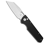 Image of Bestech Knives Bestechman Guardian Button Lock Knife CF Pattern Black G-10 3.2 Satin BMK11B 88BB396D