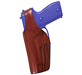 Image of Bianchi 19L Thumbsnap Belt Slide Holster, Glock 19/Glock 23/Glock 26/Glock 27/Glock 17/Glock 22/Glock 34/Glock 35, Left Hand, Plain, Tan, 14764