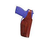 Bianchi 19L Thumbsnap Belt Slide Holster, Heckler &amp; Koch P7M13/Heckler &amp; Koch P7M8, Right Hand, Plain, Tan, 14602