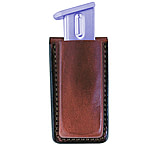 Bianchi 20A Open Magazine Pouch, Plain Tan Leather - Beretta 92/96 and Similar 10739