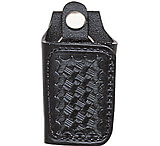 Image of Bianchi 31C Covered Key Holder - Plain Black, Chrome 15665