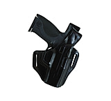 Image of Bianchi 56 Serpent Holster For Glock 19, 23, 32 - Black, Left Hand