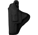 Bianchi 7001 AccuMold Thumbsnap Holster, Left Hand, Black, 17742