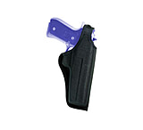 Bianchi 7001 AccuMold Thumbsnap Holster, Left Hand, Black, 22401