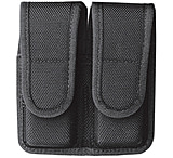Bianchi Model 7302 Double Magazine Pouch, 04, Black, MOLLE, 1209315
