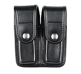 Image of Bianchi 7902 Double Mag Pouch, Basket Black, Hidden Snap QTR