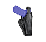 Bianchi 7920 Defender II Duty Holster, Glock 19/Glock 23/Glock 19C/Glock 23C/Glock 19MB, Right Hand, Plain, Black, 22010