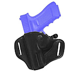 Image of Bianchi 82 CarryLok Auto Retention Belt Slide Holster, Glock 17/Glock 22, Left Hand, Plain, Black, 22149