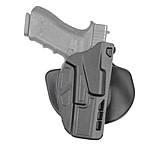 Bianchi Model 7378 Safariland 7TS ALS Concealment Paddle Holster, Glock 20/Glock 21, Right Hand, Plain Black, Black, 7378-383-411