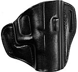 Bianchi Model 57 Remedy Belt Slide Holster, Ruger LCR .38 Special, Right Hand, Plain, Black, 25034