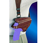 Bianchi X16 Agent Unlined Shoulder System Holder, Beretta 92/Beretta 92F/Beretta 96F/Taurus PT100/Taurus PT101/Taurus PT92/Taurus PT99, Left Hand, Plain, Tan, 17259