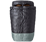 Big Agnes King Solomon 20 Sleeping Bag, Asphalt/Chinois Green, Double Wide, BKSDW2025