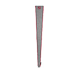 Big Agnes Wedgie Bag Expander 60in zipper, YKK 8, Gray, ABW60818