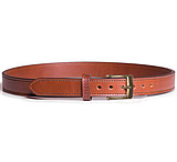 Image of Bigfoot Gun Belts Brown Slim Steel Dress Gun Belt - Men's