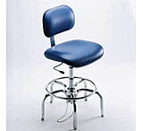 Image of Bio Fit Cleanroom/ESD Chairs, 4P Series, BioFit 4P62-C1-K Class 1 Cleanroom/ESD Chairs