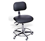 Image of Bio Fit Ergonomic Chairs with Chrome-Plated Finish, BioFit 4Q70CGR-89 Desk Height