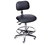 Image of Bio Fit Ergonomic Chrome Frame Lab Chairs, BioFit 4Q43-ATF-C-R Standard Ergo Lab Chair