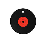 Image of Birchwood Casey 47614 World Of Targets AR500 Steel Gong 10&quot; One Hole Orange/Blac
