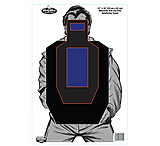 Image of Birchwood Casey Dirty Bird Bad Guy IPSC Target 12x18 Inch 100 Per Package 35721