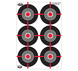 Image of Birchwood Casey Dirty Bird Multiple Bull's-Eye Targets 12x18 Inches 8 Per Package 35705