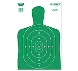Image of Birchwood Casey Eze-Scorer Green Silhouette Targets BC-27 12x18 Inch 100 Per Case 37010B
