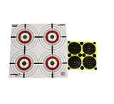 Image of Birchwood Casey Eze-Scorer Multiple Bullseyes Paper Target Four Per Sheet 12 Inch 13 Sheets Per Package 37253B