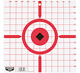 Image of Birchwood Casey Rigid Paper Target, 12in Crosshair - 10 Pack