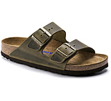 Image of Birkenstock Arizona Soft Footbed Oiled Leather Sandals - Men's