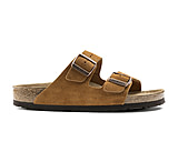 Image of Birkenstock Arizona Soft Footbed Suede Leather Sandals - Women's