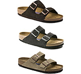 Image of Birkenstock Arizona Suede Soft Footbed Sandal - Womens