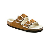 Image of Birkenstock Arizona Shearling Suede Leather Sandals 33EBD150