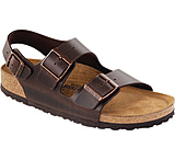Image of Birkenstock Milano Amalfi Leather Soft Footbed Sandal - Unisex