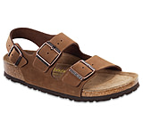 Image of Birkenstock Milano Nubuck Soft Footbed Sandal - Mens