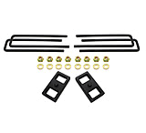 Image of Bison Offroad Silverado/Sierra 2500/3500 HD Style 2011-2020 w/ Factory Top Overloads 1" Cast Block Kit