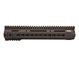 Image of Black Dawn 12" BD10 KEY MOD RAIL BLACK COMPLETE BD-10-KMRR-BLK