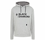 Image of Black Diamond Stacked Logo Hoody - Men's