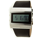 Image of Black Dice Chill Electronic Men's Watch - Genuine Leather, Stainless Steel