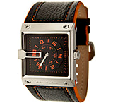 Image of Black Dice Grind 047 Mens Quartz Watch - Water Resistant, Genuine Leather Strap