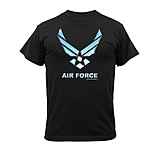 Image of Black Ink Black Air Force T-Shirt - Men's