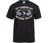 Image of Black Ink Distressed 101st Airborne Division T-Shirt - Men's
