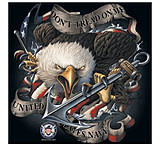 Image of Black Ink U.S. Navy Eagle T-Shirt - Men's