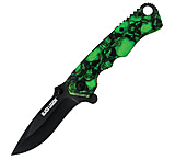 Image of Black Legion Skull Mayhem Folding Knife, 4.5in Closed