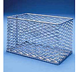 Image of Black Machine Basket, Stainless Steel SS305/A Test Tube Basket S.S. 5X4X4IN