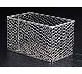 Image of Black Machine Test Tube Baskets, Stainless Steel, Black Machine SS305/F Rectangular