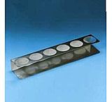 Image of Black Machine Test Tube Rack Stainless Steel SS100/D