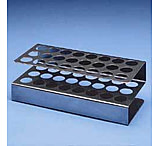 Image of Black Machine Test Tube Racks, Aluminum A100/B