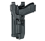 Image of BlackHawk BHP Level 3 Serpa Light Bearing Duty Holster Matte Black Left Hand For S&amp;W M&amp;P 9mm/.40 44H525BK-L