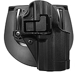 BlackHawk CQC SERPA w/Belt Loop and Paddle Holsters, Heckler &amp; Koch P30, Right Hand, Matte, Black, 410517BK-R